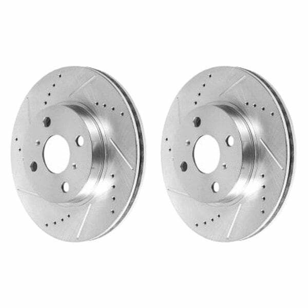 Power Stop 2013 Scion iQ Front Evolution Drilled & Slotted Rotors - Pair - JBR1388XPR