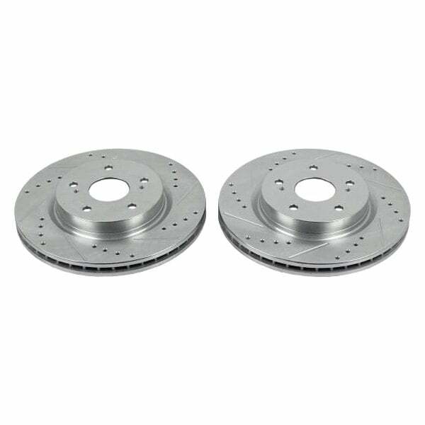 Power Stop 06-13 Suzuki Grand Vitara Front Evolution Drilled & Slotted Rotors - Pair - JBR1503XPR