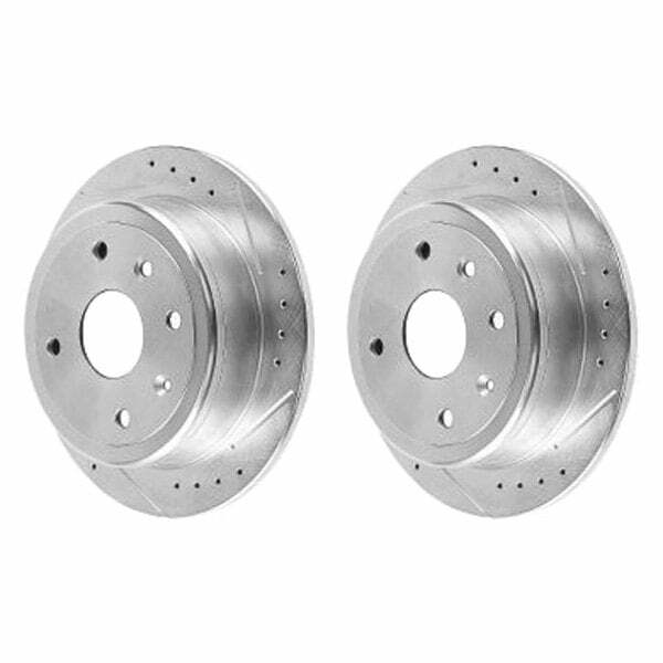 Power Stop 04-08 Suzuki Forenza Rear Evolution Drilled & Slotted Rotors - Pair - JBR1510XPR