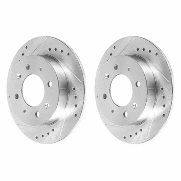 Power Stop 04-09 Kia Spectra Rear Evolution Drilled & Slotted Rotors - Pair - JBR1516XPR