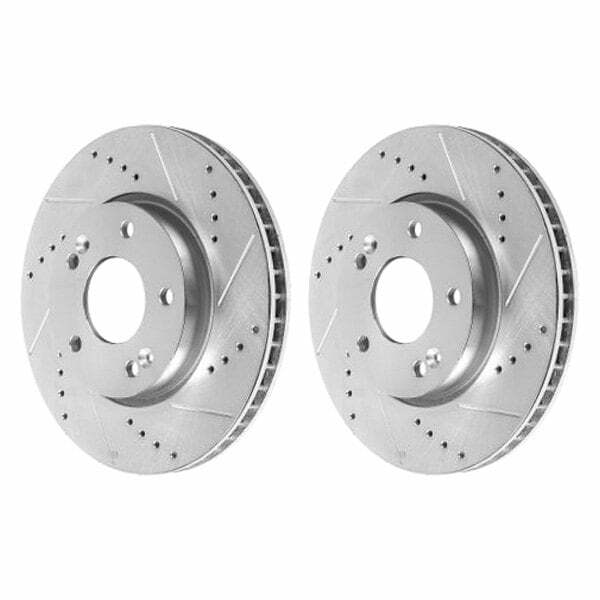Power Stop 10-13 Kia Forte Front Evolution Drilled & Slotted Rotors - Pair - JBR1520XPR
