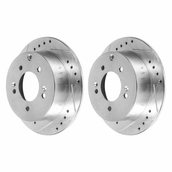 Power Stop 10-13 Kia Forte Rear Evolution Drilled & Slotted Rotors - Pair - JBR1522XPR