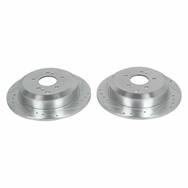 Power Stop 07-12 Hyundai Veracruz Rear Evolution Drilled & Slotted Rotors - Pair - JBR1525XPR