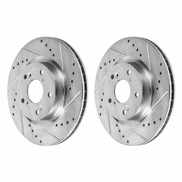 Power Stop 12-16 Honda CR-V Front Evolution Drilled & Slotted Rotors - Pair - JBR1555XPR
