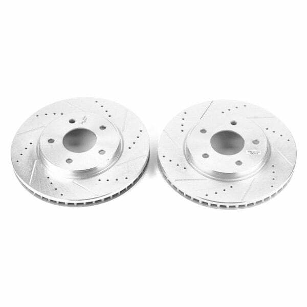 Power Stop 15-18 Chevrolet City Express Front Evolution Drilled & Slotted Rotors - Pair - JBR1557XPR