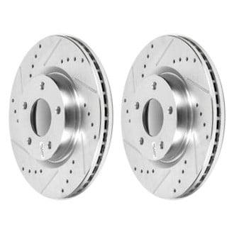 Power Stop 13-19 Nissan Altima Front Evolution Drilled & Slotted Rotors - Pair - JBR1558XPR