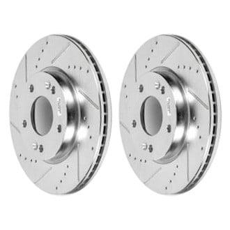 Power Stop 11-19 Hyundai Elantra Front Evolution Drilled & Slotted Rotors - Pair - JBR1564XPR