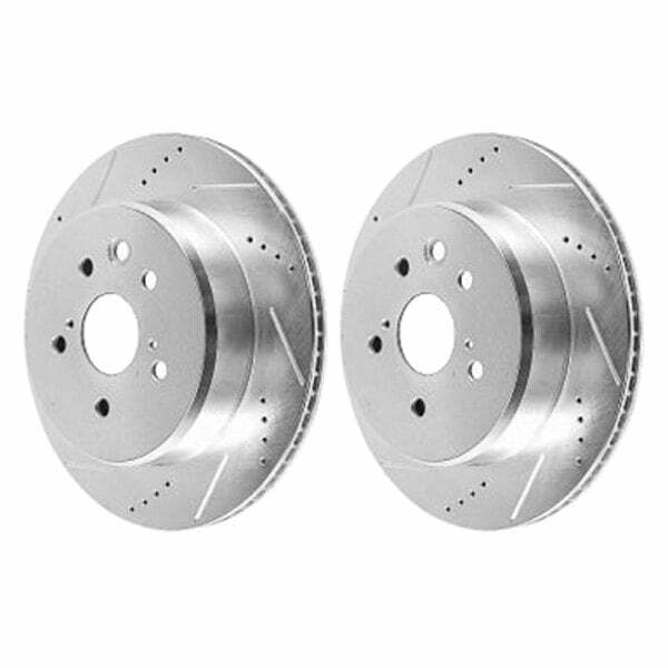 Power Stop 16-17 Lexus GS200t Rear Evolution Drilled & Slotted Rotors - Pair - JBR1570XPR
