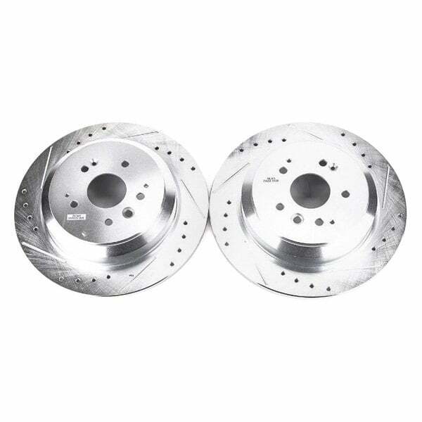 Power Stop 14-16 Acura MDX Rear Evolution Drilled & Slotted Rotors - Pair - JBR1587XPR