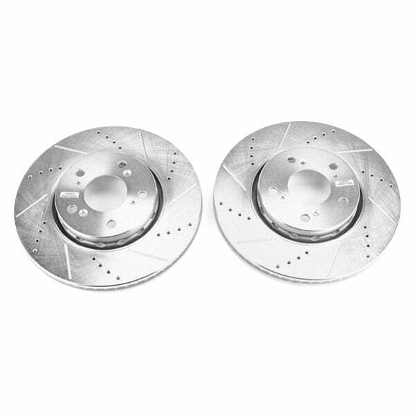 Power Stop 14-19 Acura RLX Front Evolution Drilled & Slotted Rotors - Pair - JBR1588XPR