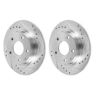 Power Stop 14-18 Mazda 3 Rear Evolution Drilled & Slotted Rotors - Pair - JBR1594XPR