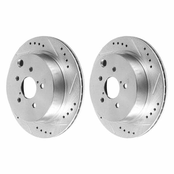 Power Stop 14-18 Subaru Forester Rear Evolution Drilled & Slotted Rotors - Pair - JBR1702XPR