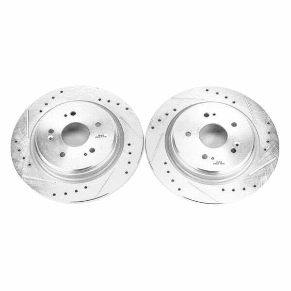 Power Stop 15-19 Acura TLX Rear Evolution Drilled & Slotted Rotors - Pair - JBR1721XPR