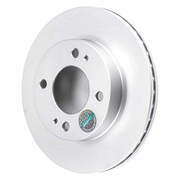 Power Stop 14-15 Mitsubishi Mirage Front Evolution Geomet Coated Rotor - JBR1722EVC