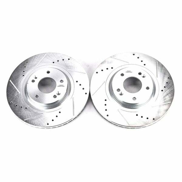 Power Stop 15-19 Kia Sedona Front Evolution Drilled & Slotted Rotors - Pair - JBR1723XPR