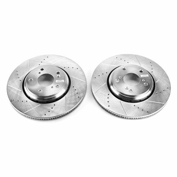 Power Stop 17-18 Acura ILX Front Evolution Drilled & Slotted Rotors - Pair - JBR1730XPR