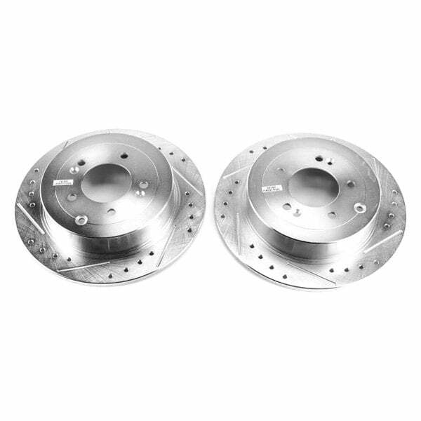 Power Stop 16-18 Hyundai Tucson Rear Evolution Drilled & Slotted Rotors - Pair - JBR1731XPR