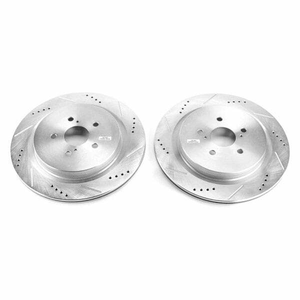 Power Stop 16-19 Lexus RX350 Rear Evolution Drilled & Slotted Rotors - Pair - JBR1737XPR