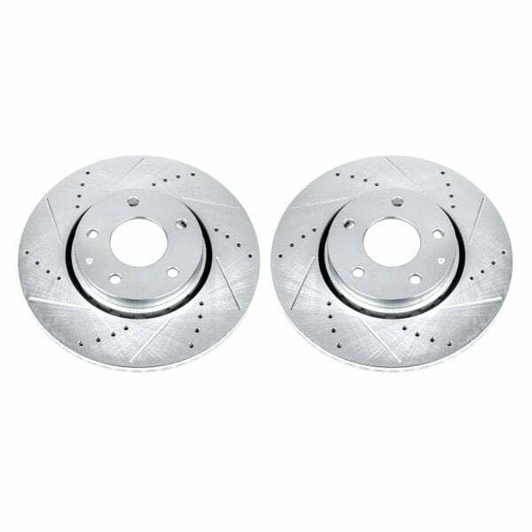 Power Stop 16-19 Mazda CX-5 Front Evolution Drilled & Slotted Rotors - Pair - JBR1745XPR
