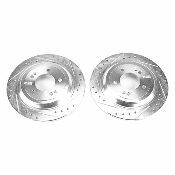 Power Stop 18-19 Kia Sportage Front Evolution Drilled & Slotted Rotors - Pair - JBR1751XPR