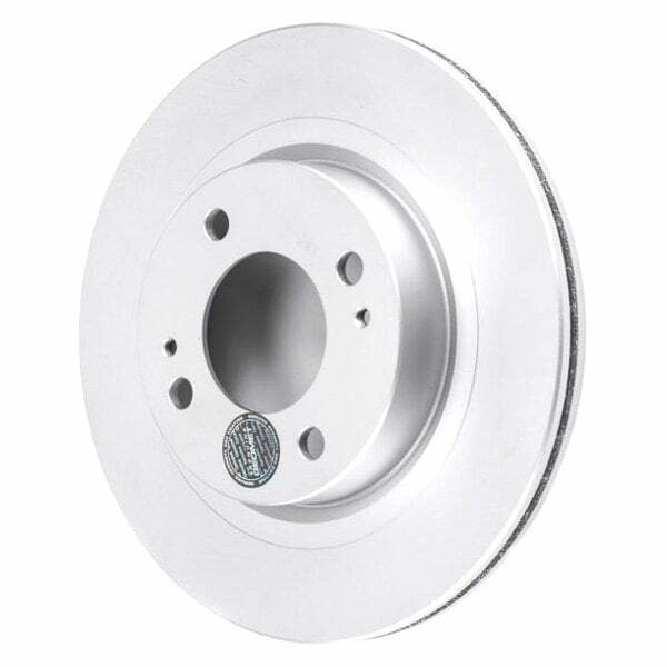 Power Stop 17-18 Mitsubishi Mirage Front Evolution Geomet Coated Rotor - JBR1762EVC