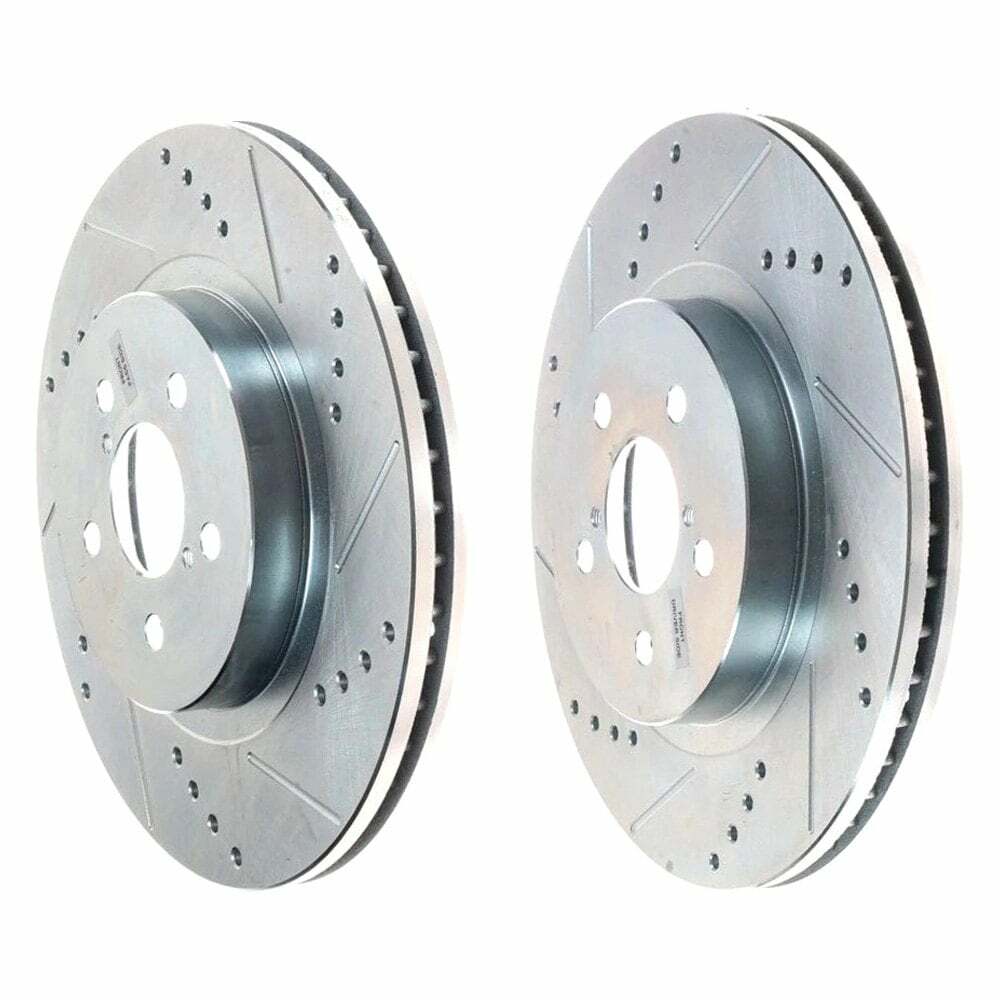 Power Stop 19-20 Subaru Forester Front Evolution Drilled & Slotted Rotors - Pair - JBR1786XPR