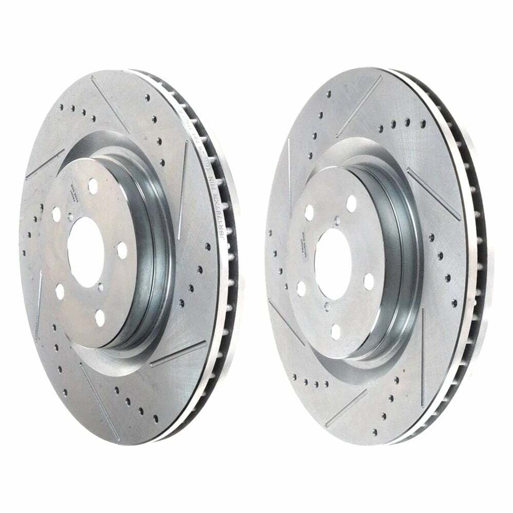 Power Stop 19-21 Subaru Forester Front Evolution Drilled & Slotted Rotors - Pair - JBR1787XPR