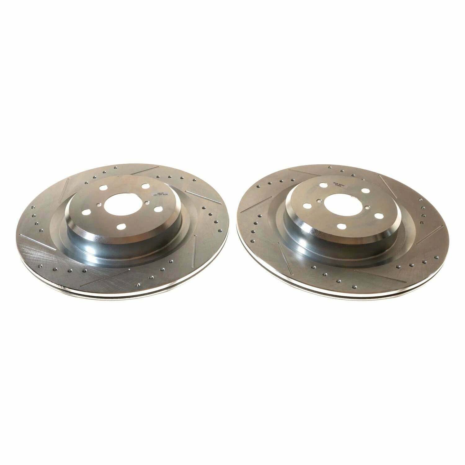 Power Stop 19-20 Subaru Ascent Rear Evolution Drilled & Slotted Rotor - Pair - JBR1790XPR