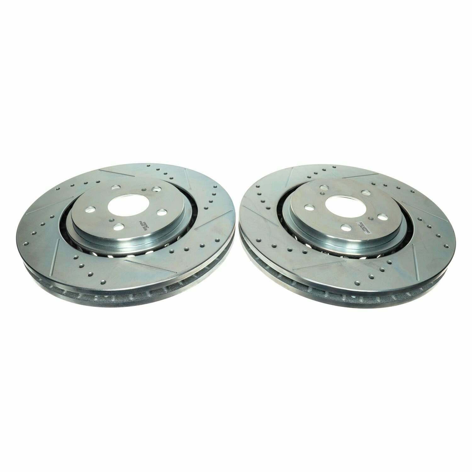 Power Stop 21-22 Toyota Sienna Front Drilled & Slotted Rotor - Pair - JBR1797XPR