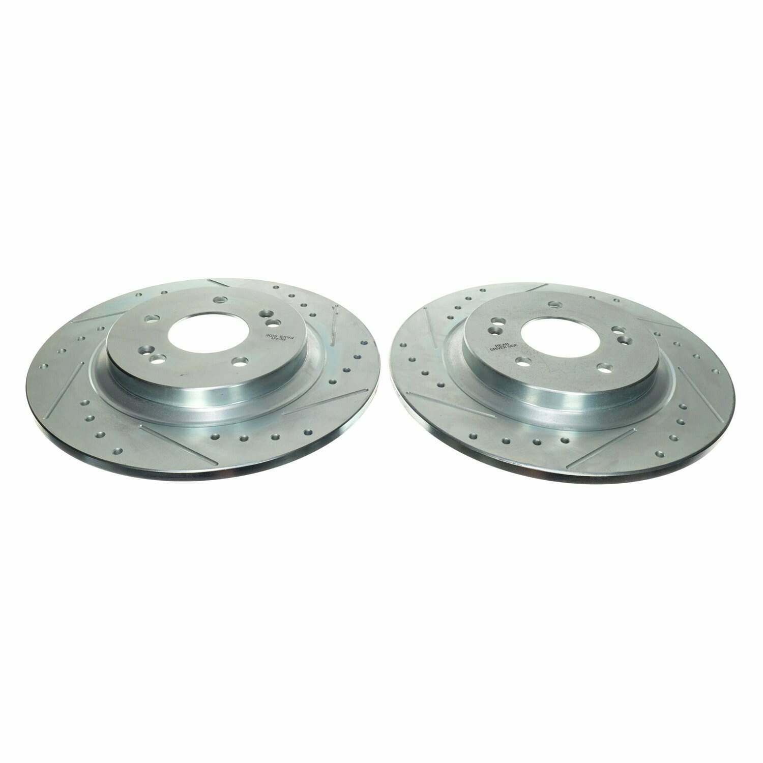 Power Stop 2021 Kia Sorento Rear Drilled & Slotted Rotor (Pair) - JBR1903XPR