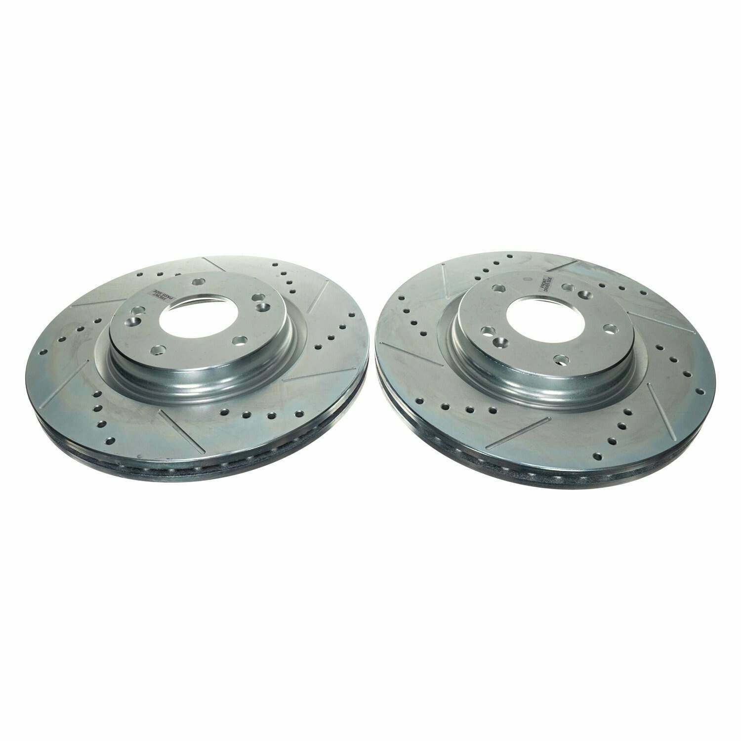 Power Stop 21-22 Kia K5 Front Drilled & Slotted Rotor (Pair) - JBR1908XPR