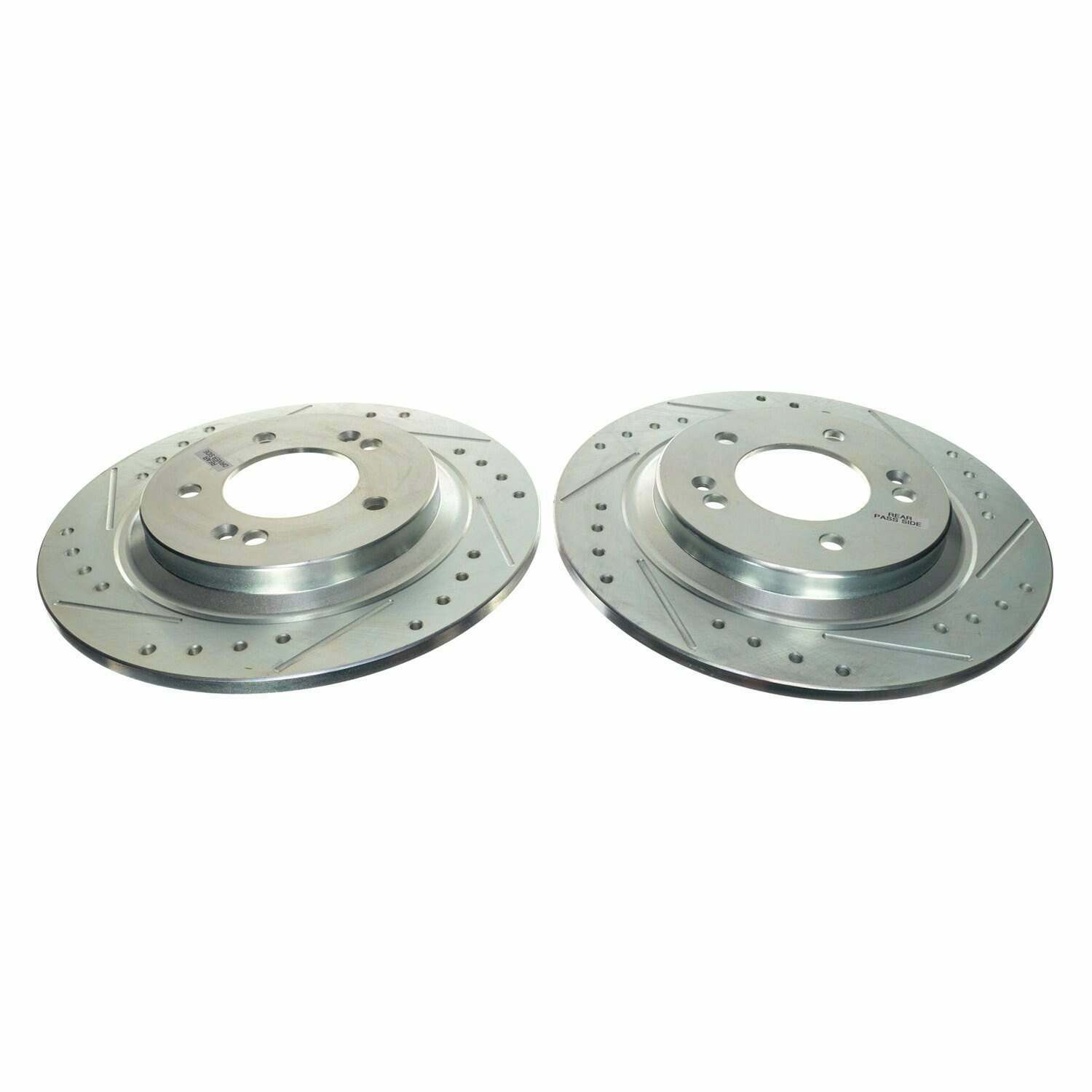 Power Stop 21-22 Kia K5 Rear Drilled & Slotted Rotor (Pair) - JBR1909XPR
