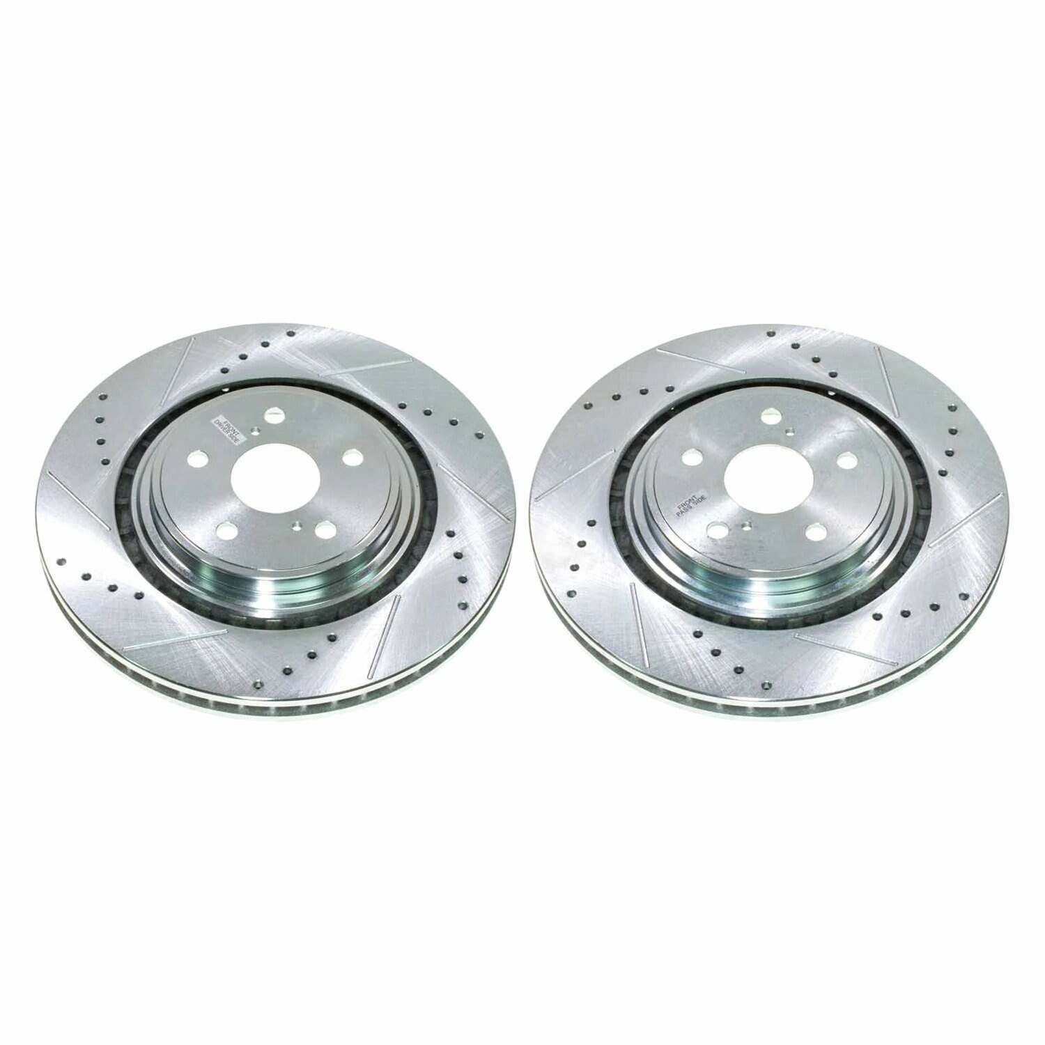 Power Stop 20-23 Toyota Highlander Front Drilled & Slotted Rotor (Pair) - JBR1911XPR