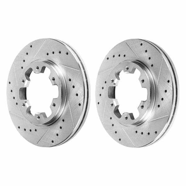 Power Stop 85-86 Nissan 720 Front Evolution Drilled & Slotted Rotors - Pair - JBR360XPR