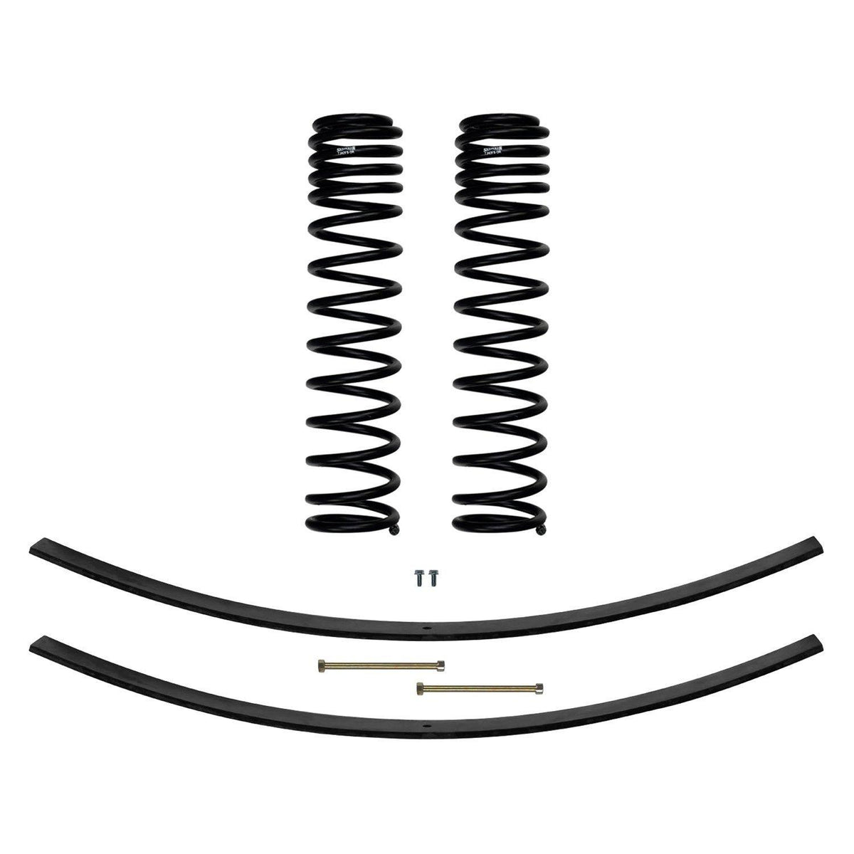 Skyjacker 3 In. Component Box With Front Dual Rate Lt Coil Springs And Rear Add A Leafs. - JC301BLT
