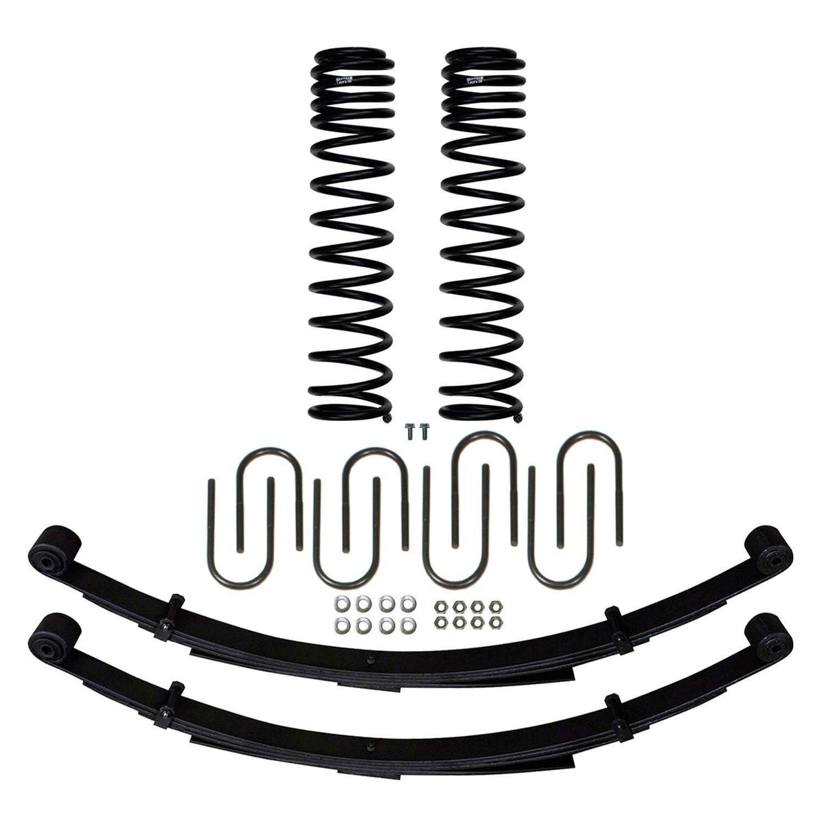 Skyjacker 3 In. Component Box With Front Dual Rate Lt Coil Springs And Rear U-Bolts. - JC3158SLT