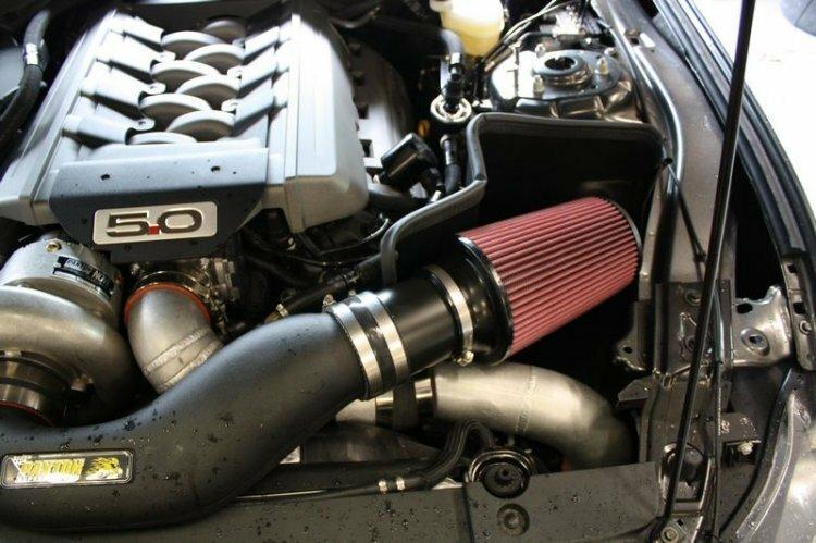 JLT JLTAB-FMGPV-15 2015-2020 Mustang GT Air Box &amp; Intake for Paxton/Vortech Supercharged Cars