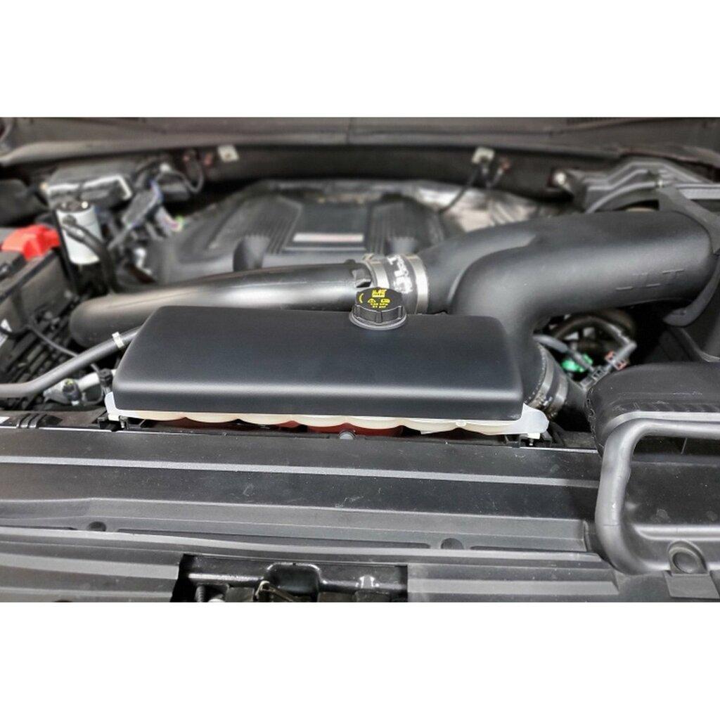 JLT Performance JLT Coolant Tank Cover, Textured Black (2015-19 F-150/Raptor) - JLTCTC-F150-15