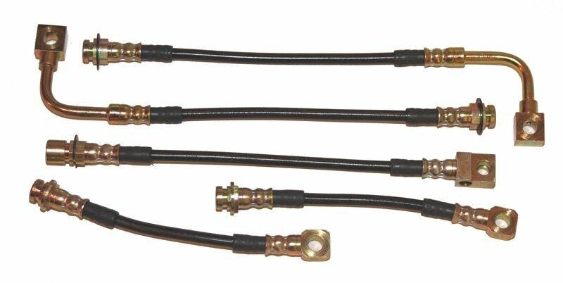 J&M Camaro Front and Rear Brake Hose Kit