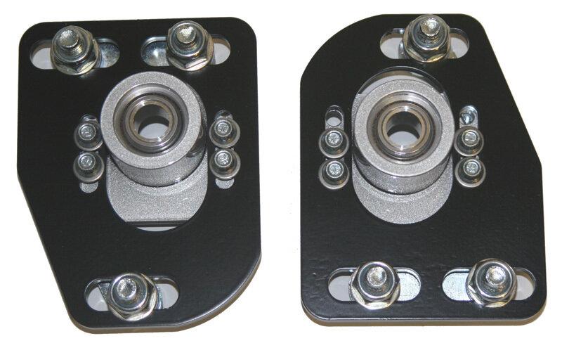 J&M 79-89 Mustang Fully Adjustable Caster Camber Plates