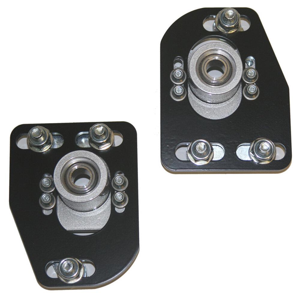 J&M 90-93 Mustang Fully Adjustable Caster Camber Plates