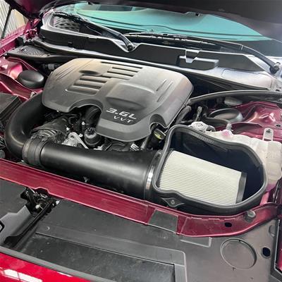JLT Performance Cold Air Intake for 2011-2023 Dodge Charger, Challenger 3.6L Cotton Cleanable Filter - CAI-75-5183