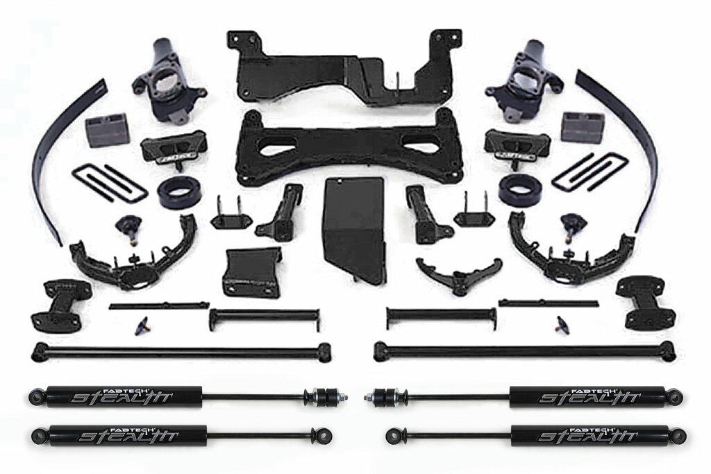 Fabtech 8" Perf Sys W/Stealth 01-06 Gm C/K2500Hd, C/K3500 Non Dually (2001-2006 Silverado 2500 HD, Sierra 2500 HD) - K1015M