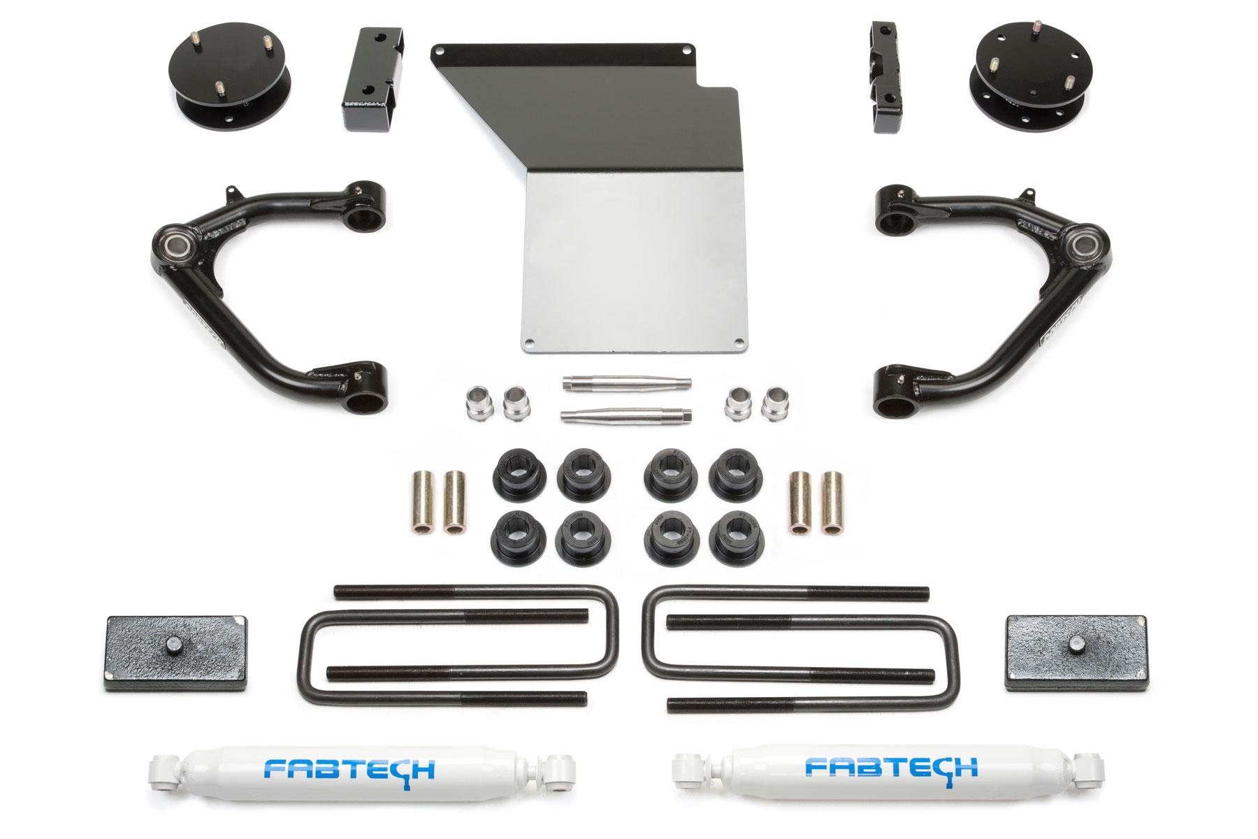 Fabtech 3" Uniball Uca Sys W/Perf Sh 07-18 Gm C/K1500 P/U (2007-2018 Silverado 1500, Sierra 1500) - K1062