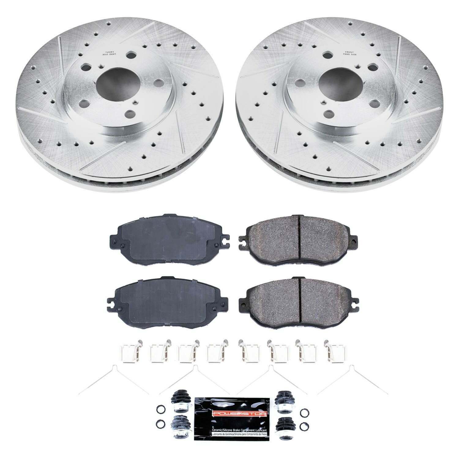 Power Stop 93-94 Lexus LS400 Front Z23 Evolution Sport Brake Kit - K1075