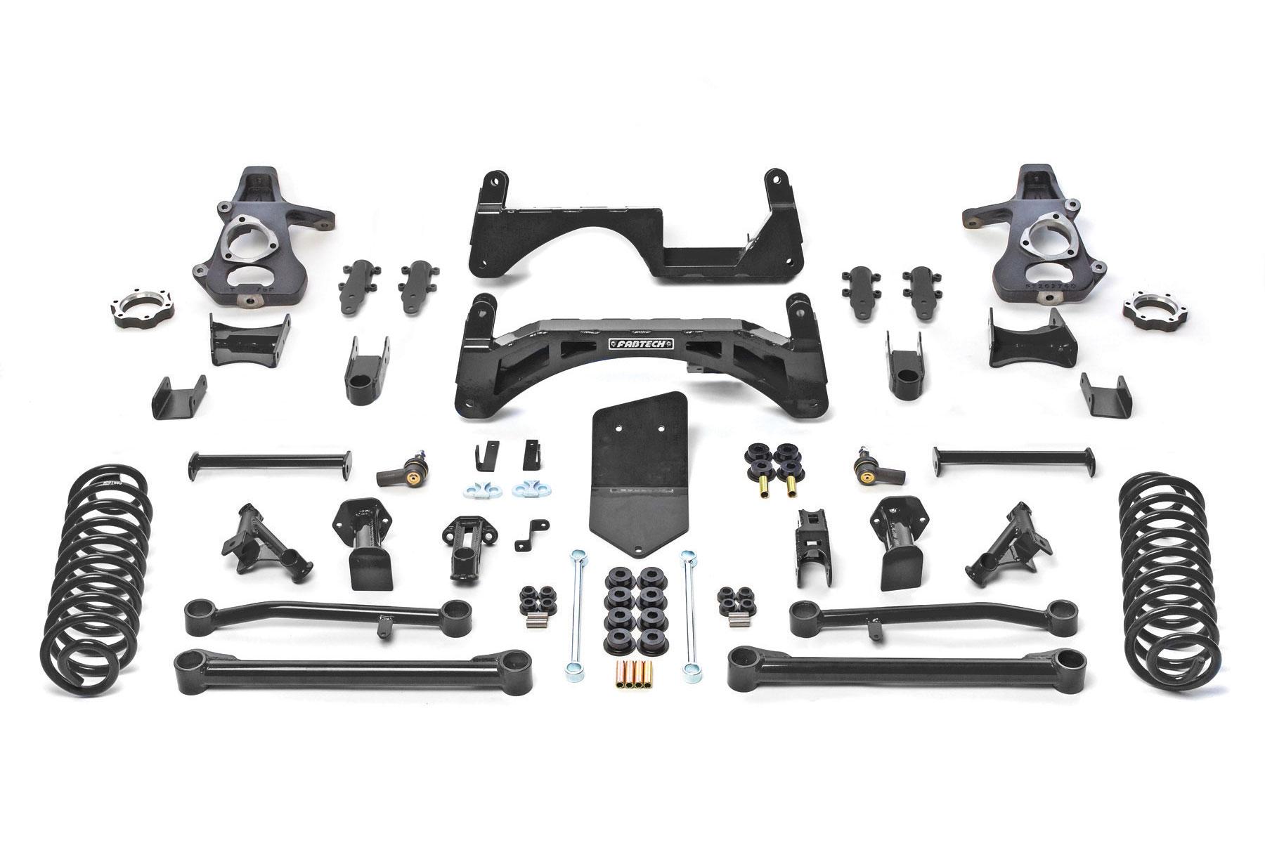 Fabtech 6" Basic Sys 2015-16 Gm C/K1500 Suv (2015-2015 Suburban, Tahoe, Yukon XL, Yukon) - K1078