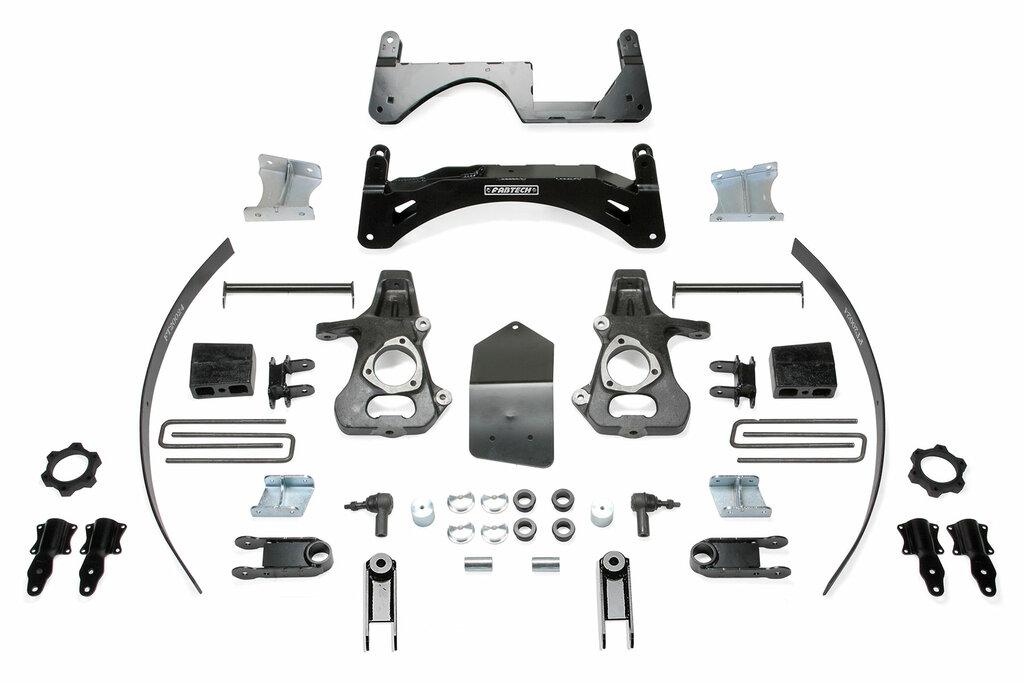 Fabtech 6" Basic Sys W/ Magneride 14-18 Gm K1500 P/U Denali W/ Oe Forg Stl Uca (2014-2018 Sierra 1500, Silverado 1500) - K1099