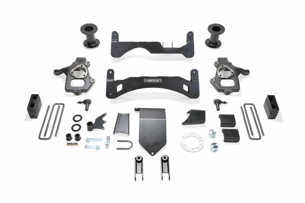Fabtech 6" Basic Sys G2 W/ Magneride 14-18 Gm K1500 P/U Denali W/ Oe Forg Stl Uca (2014-2018 Sierra 1500, Silverado 1500) - K1100