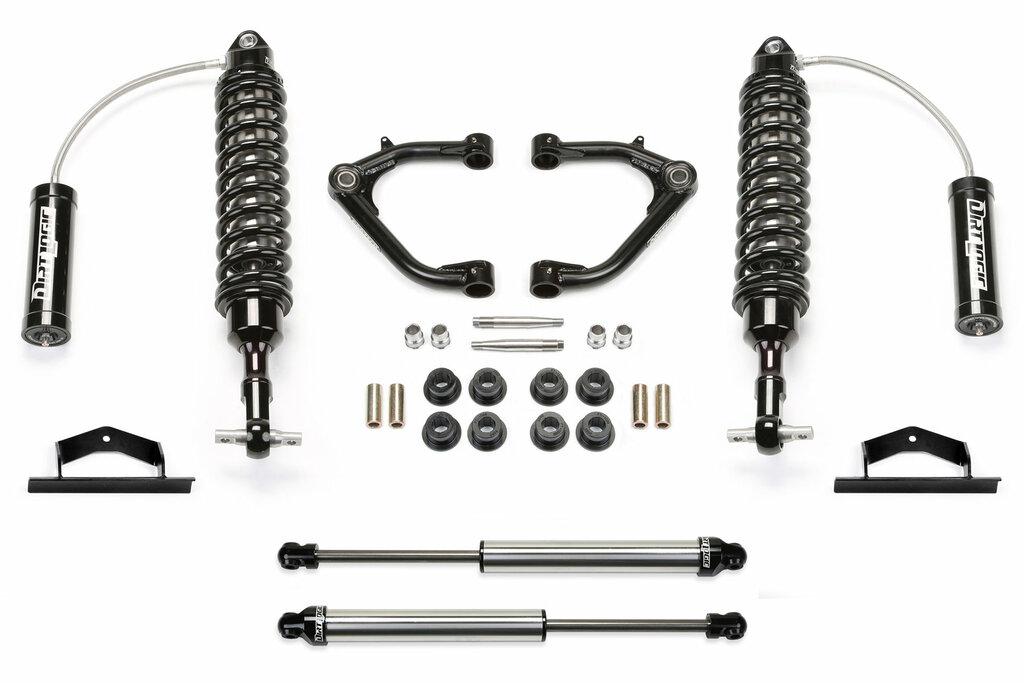 Fabtech 2" Uca Kit W/ Dl 2.5 & 2.25 07-13 Gm C/K1500 P/U & 14-18 C/K1500 P/U W/ Oe Forg (2007-2018 Silverado 1500, Sierra 1500) - K1105DL