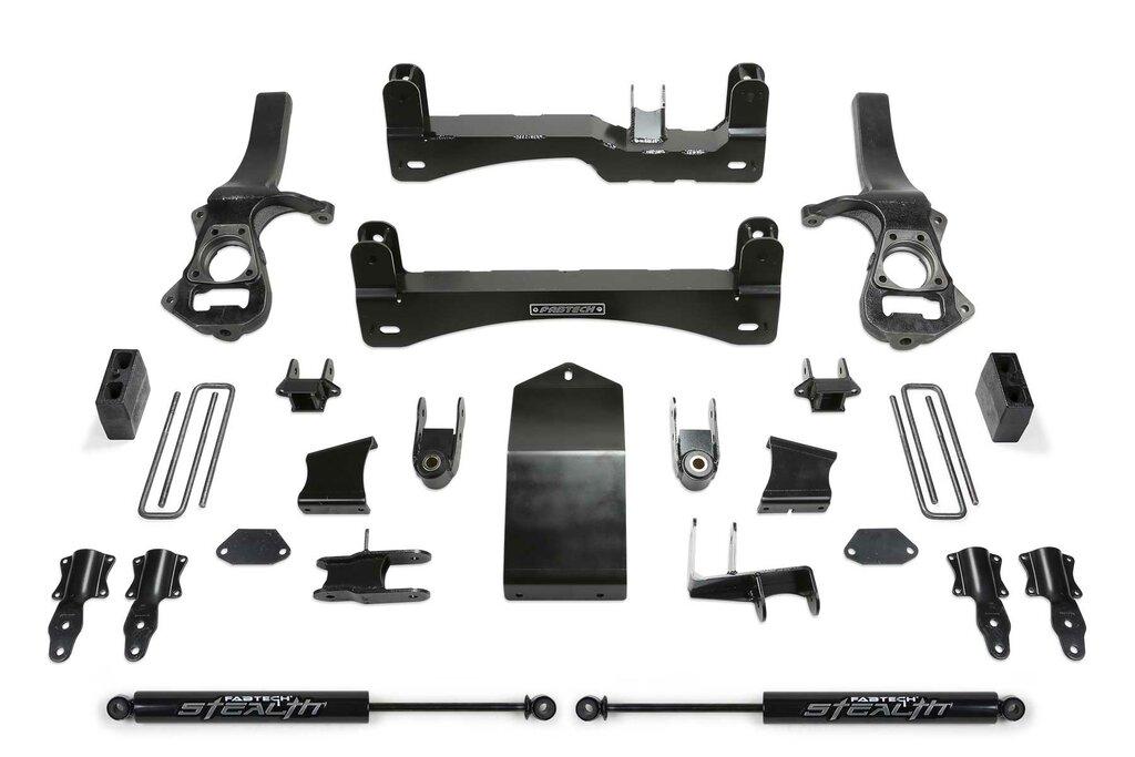 Fabtech 6" Basic Sys W/ Stealth 2019-20 Gm K1500 P/U (2019-2020 Silverado 1500, Sierra 1500) - K1132M